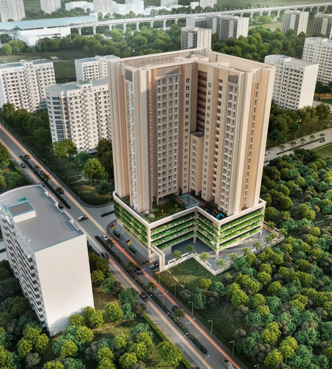residential apartments at Signature Living, Taloja, Navi Mumbai